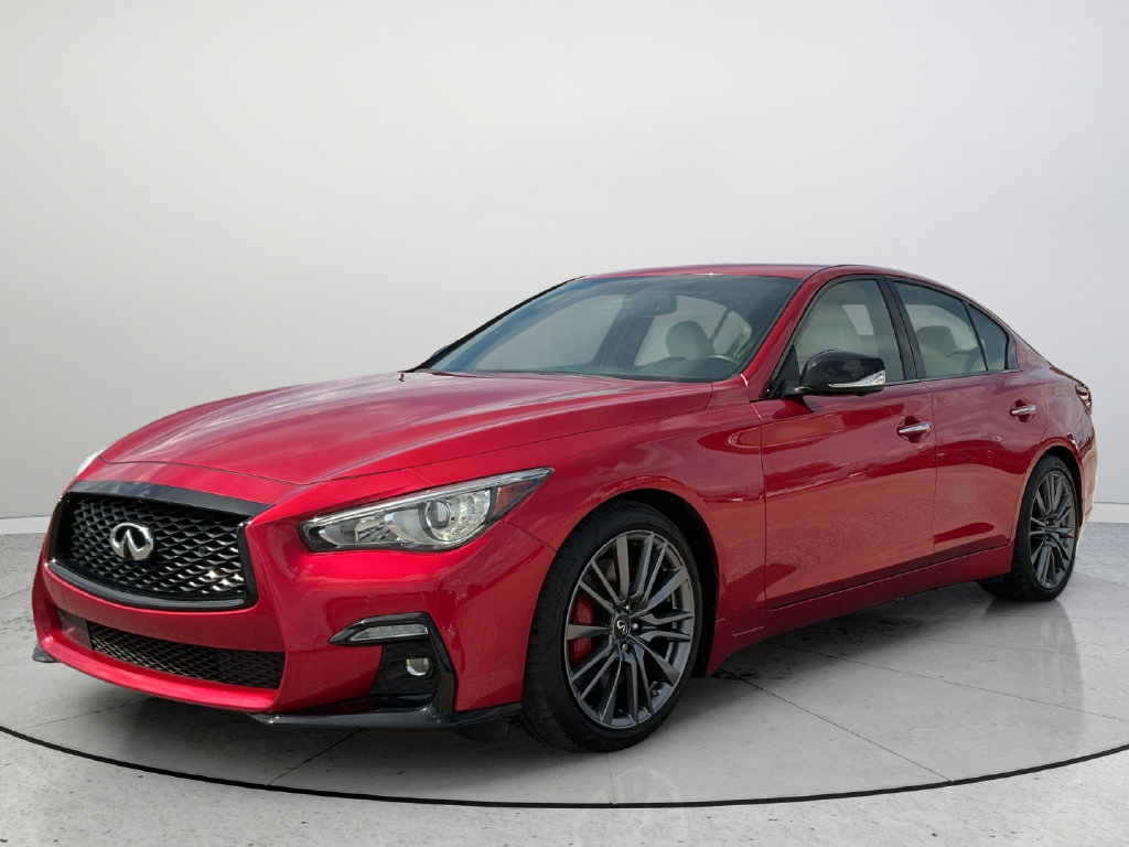 Used 2022 INFINITI Q50 Red Sport 400 RWD image 3