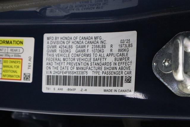 Used 2025 Honda Civic Sport Touring image 31