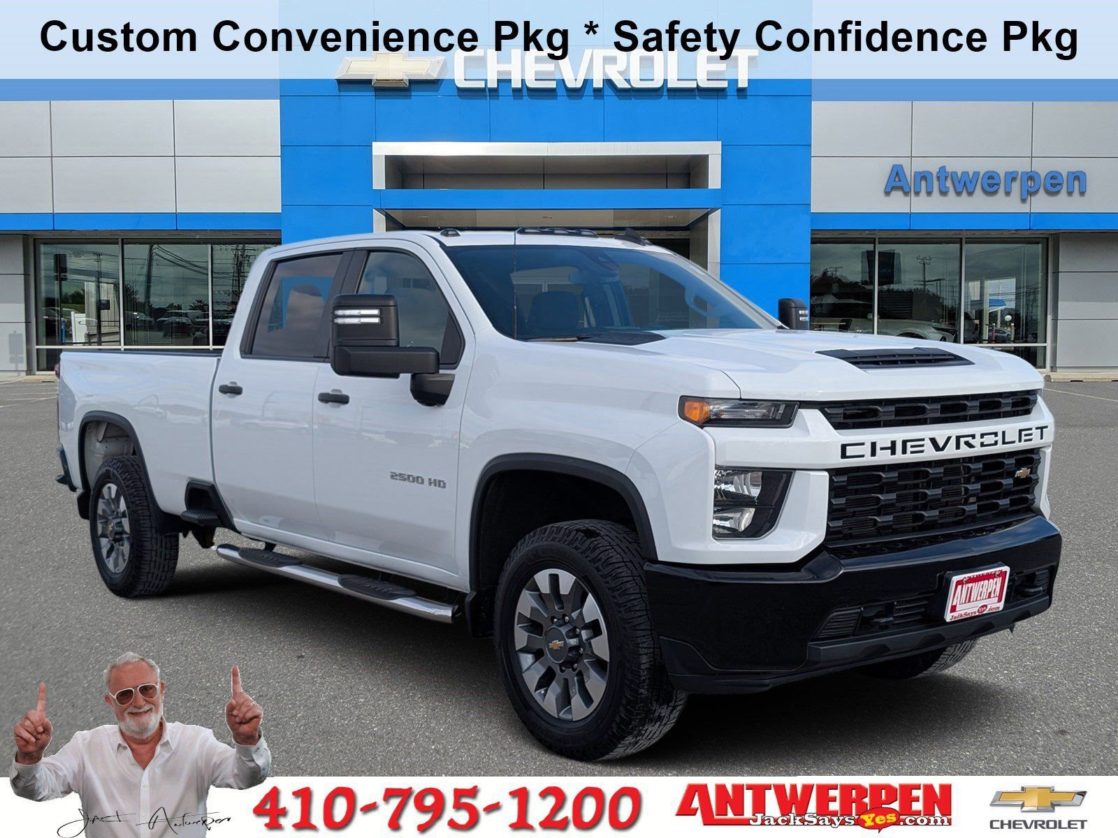 Certified 2023 Chevrolet Silverado 2500 Custom w/ Custom Convenience Package