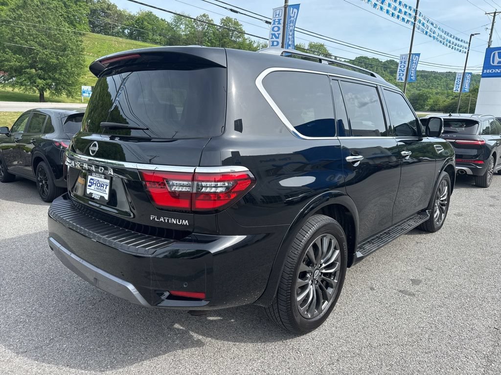 Used 2023 Nissan Armada Platinum w/ Captain's Chairs Package AWD/4WD image 6