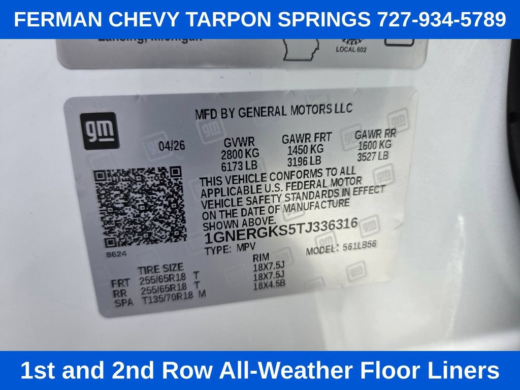 New 2026 Chevrolet Traverse LT w/ Driver Confidence Package FWD image 22