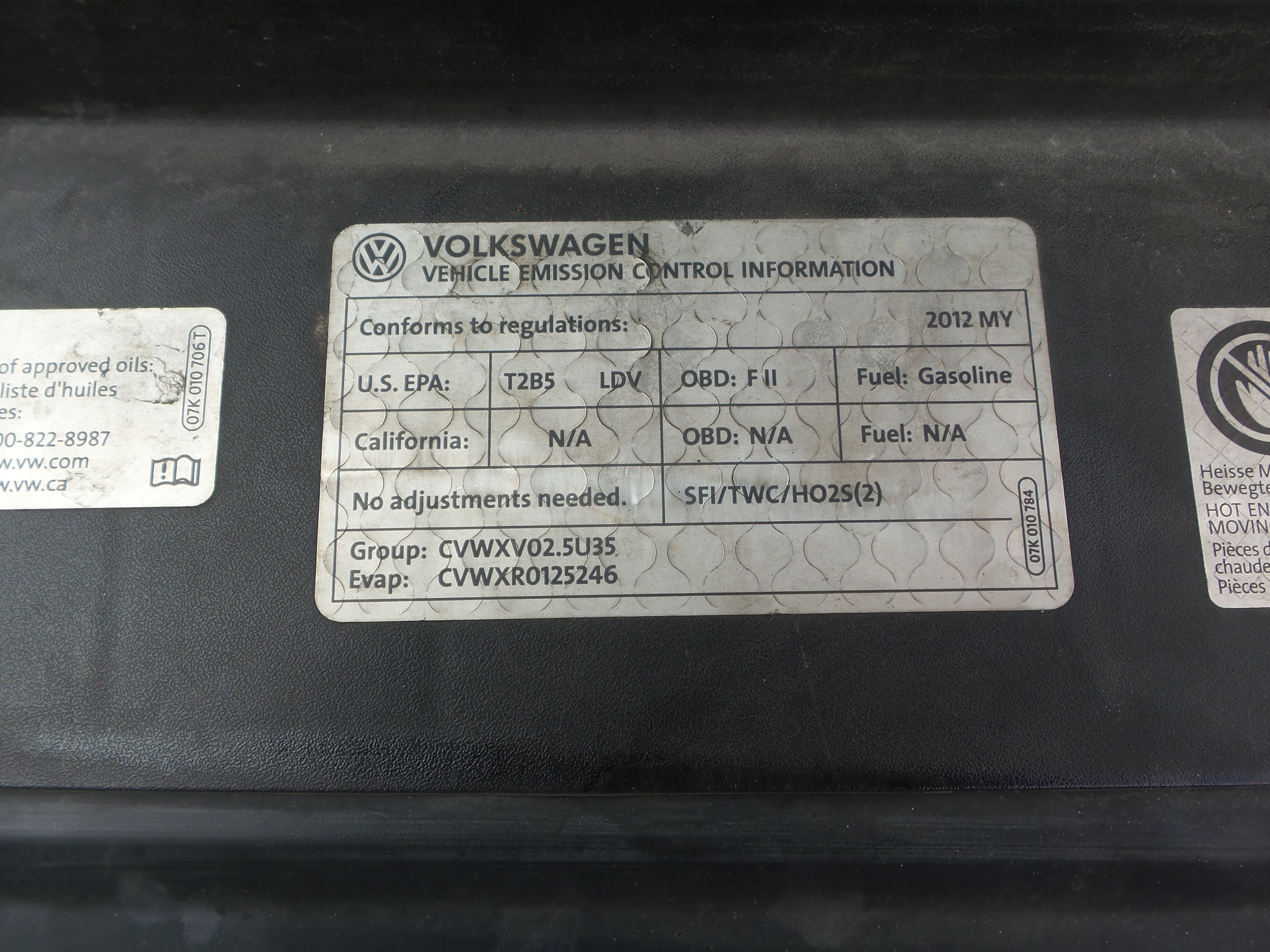 Used 2012 Volkswagen Passat 2.5 SE FWD image 23
