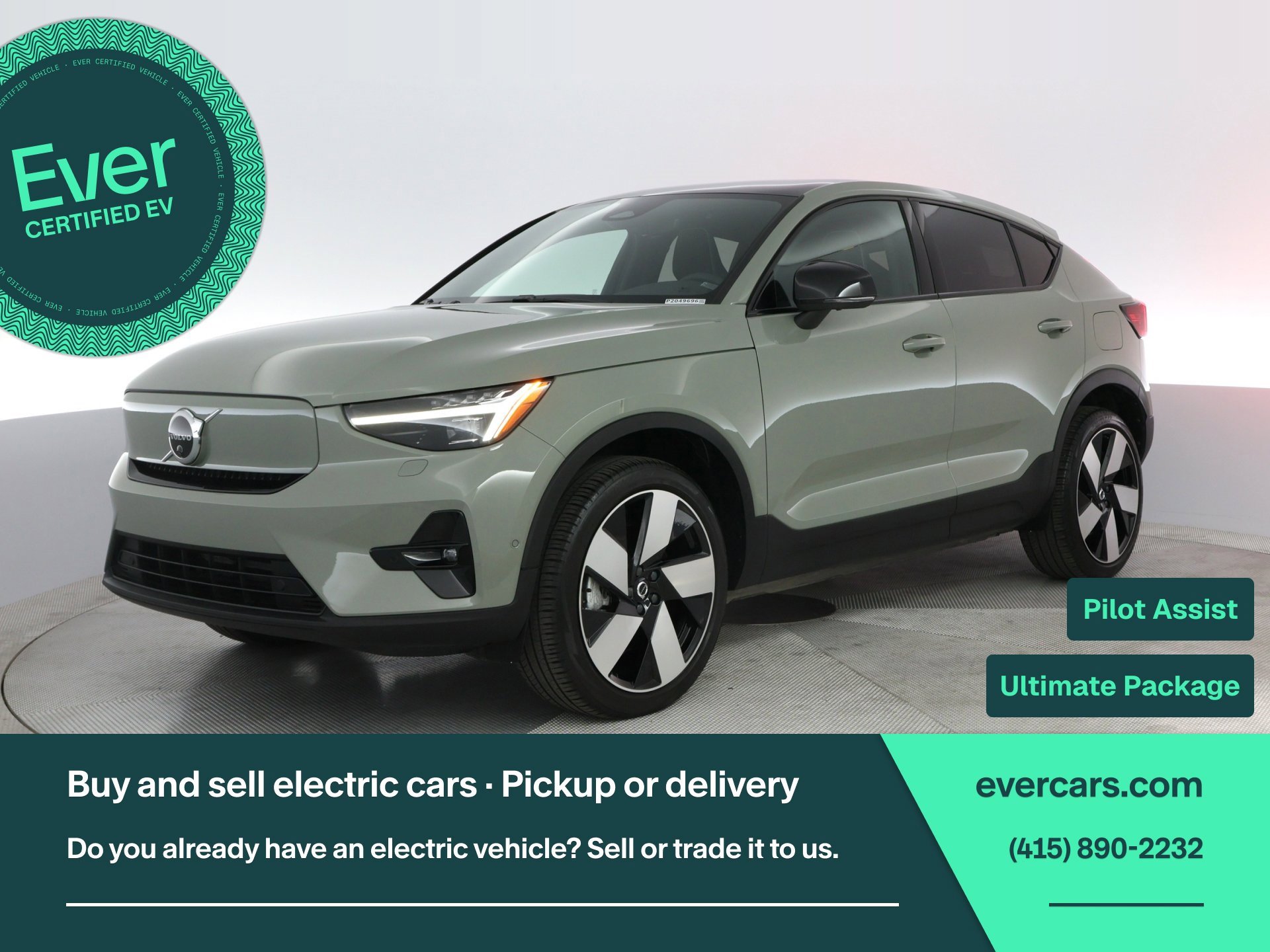 Used 2023 Volvo C40 P8 Recharge Ultimate
