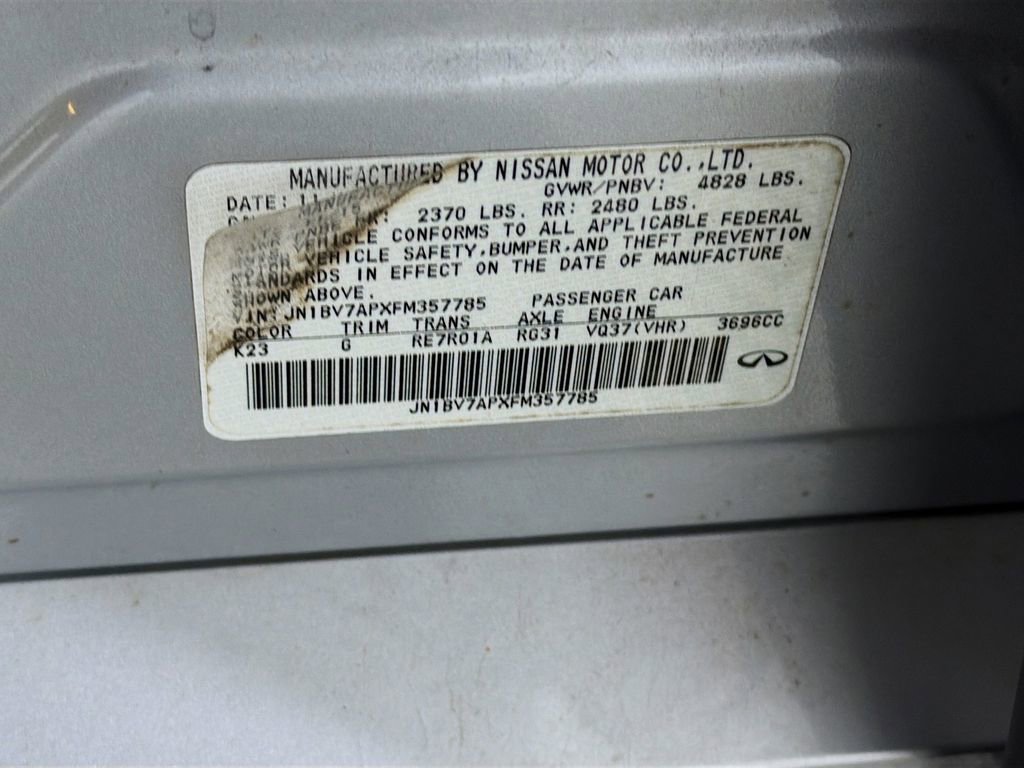 Used 2015 INFINITI Q50 Premium w/ Cargo Package image 32