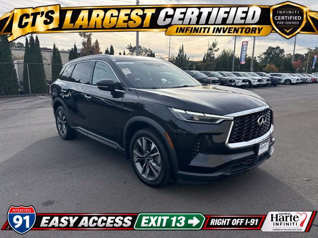 Certified 2023 INFINITI QX60 Luxe w/ Performance Audio Package AWD/4WD image 2