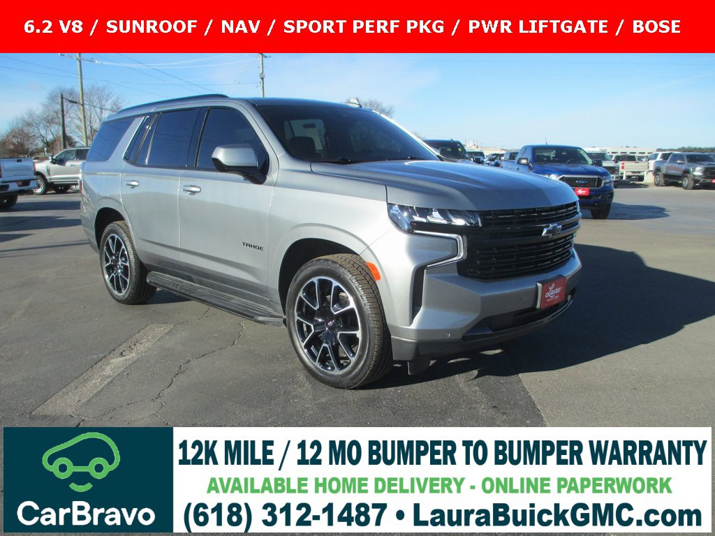 Used 2023 Chevrolet Tahoe RST w/ Sport Performance Package image 1