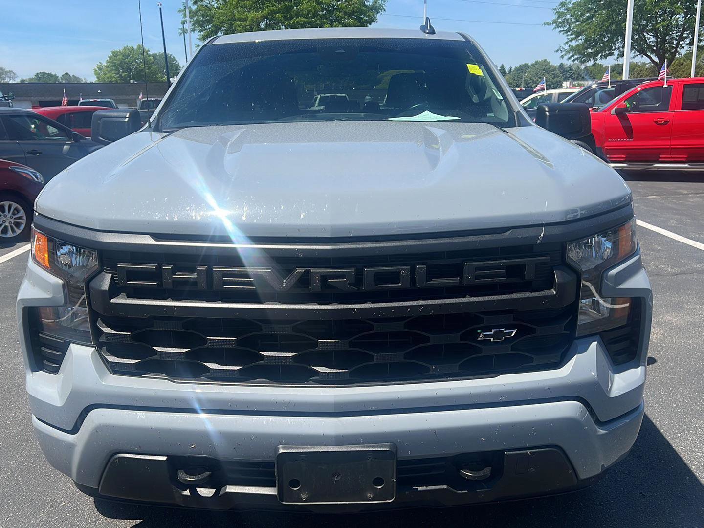 Used 2024 Chevrolet Silverado 1500 Custom w/ Turbomax Blackout Package AWD/4WD image 16