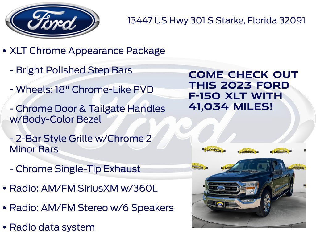 Certified 2023 Ford F150 XLT w/ Equipment Group 301A Mid AWD/4WD image 27