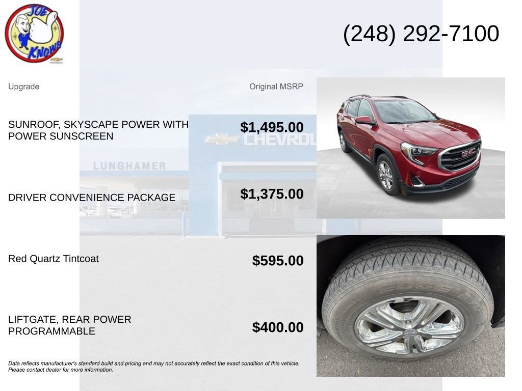 Used 2019 GMC Terrain SLE w/ Driver Convenience Package AWD/4WD image 5