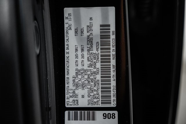 New 2026 Toyota Tacoma TRD Off-Road image 38