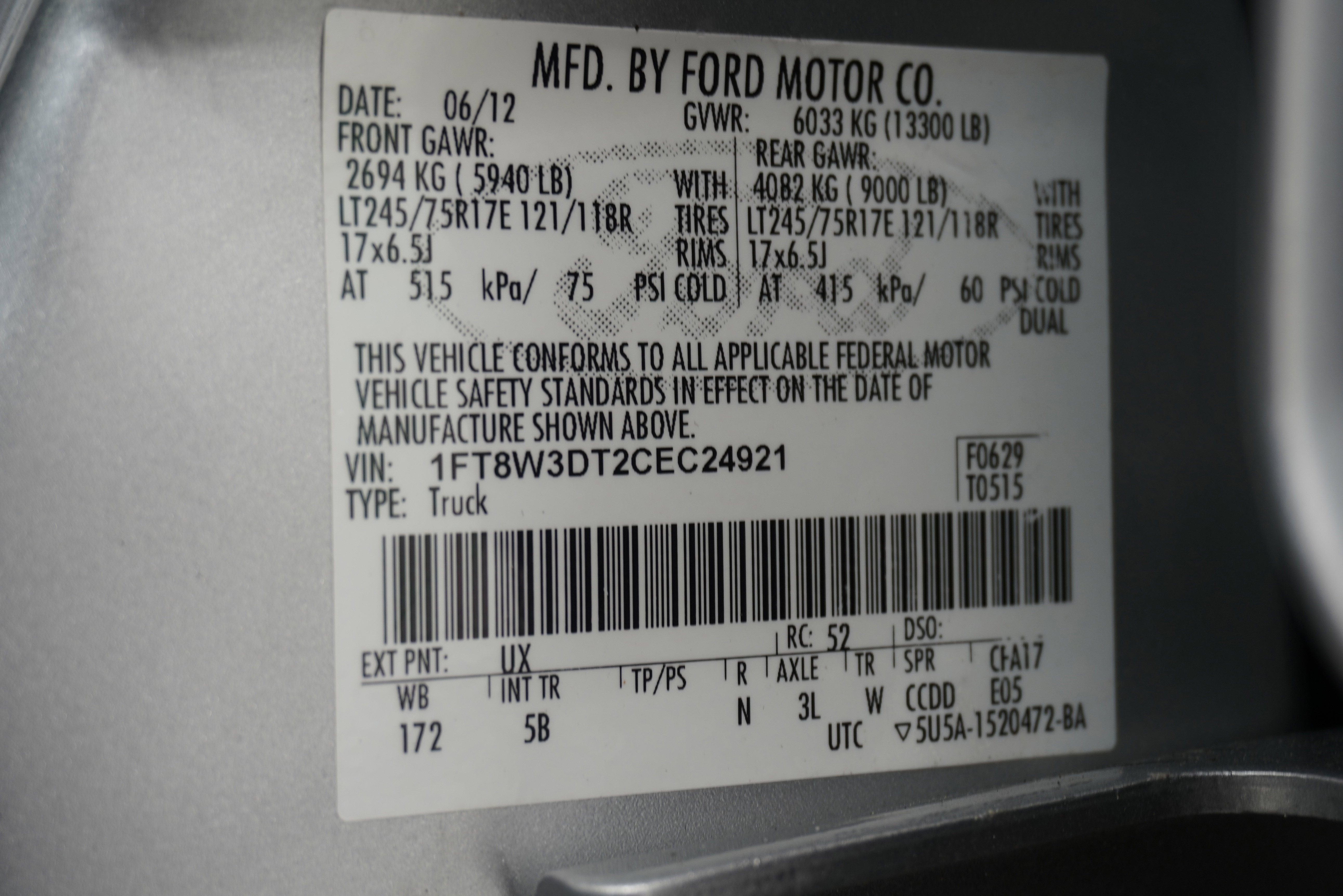 Used 2012 Ford F350 Lariat w/ Lariat Ultimate Pkg AWD/4WD image 32
