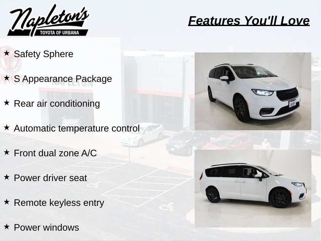 Used 2023 Chrysler Pacifica Touring-L w/ S Appearance Package AWD/4WD image 7