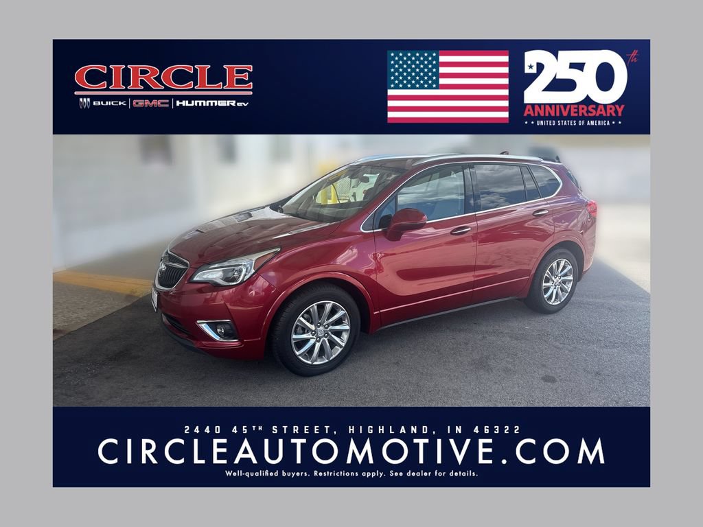 Used 2020 Buick Envision Essence w/ LPO, Cargo Package FWD image 1