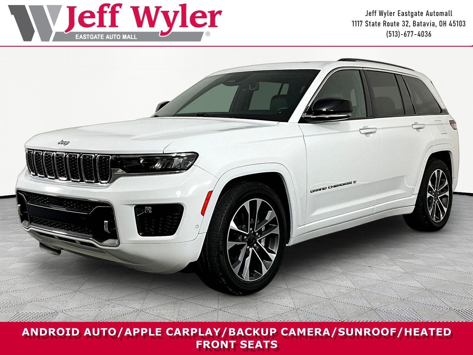 Used 2023 Jeep Grand Cherokee Overland w/ Luxury Tech Group IV