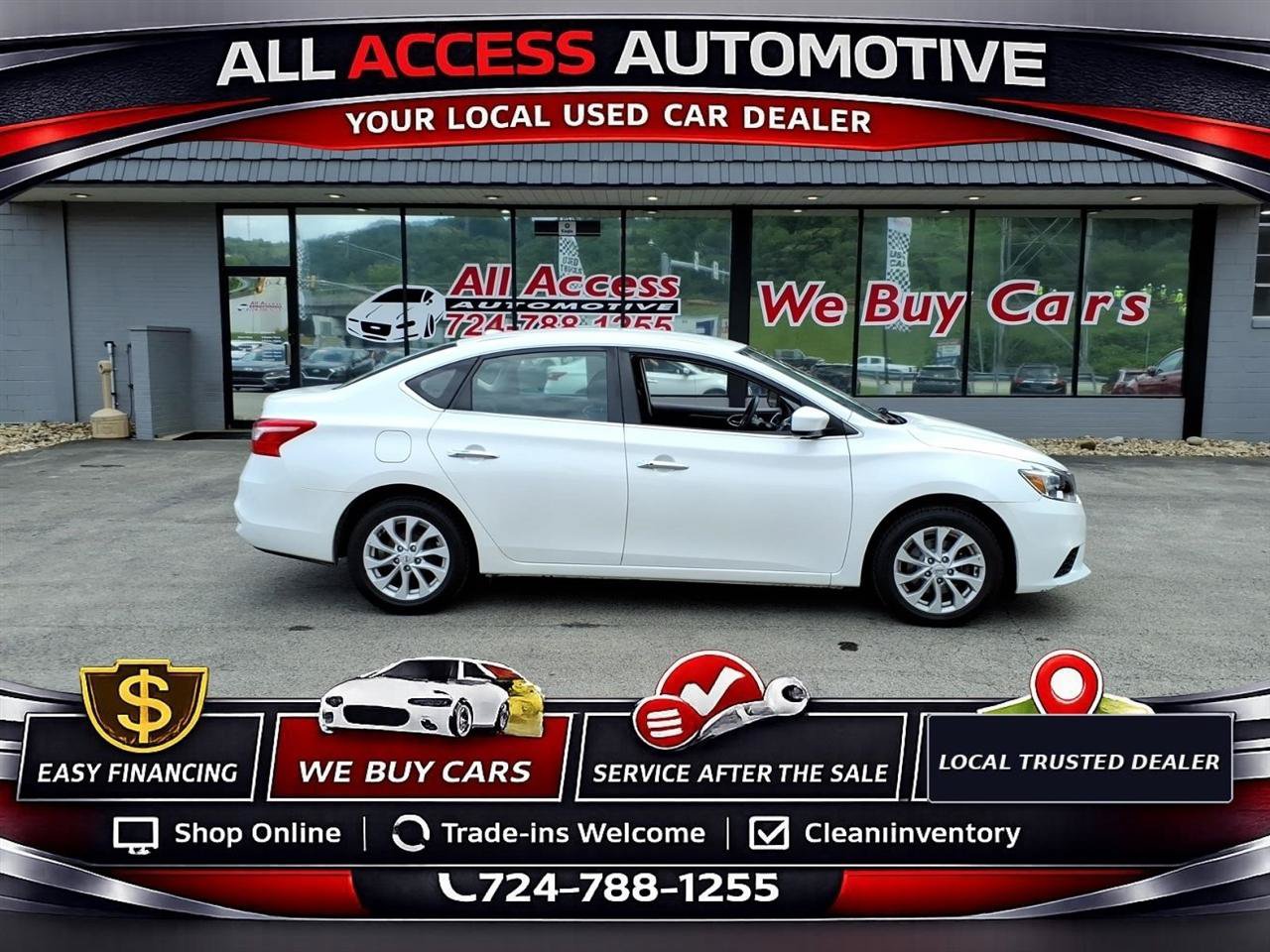 Used 2018 Nissan Sentra SV FWD image 1