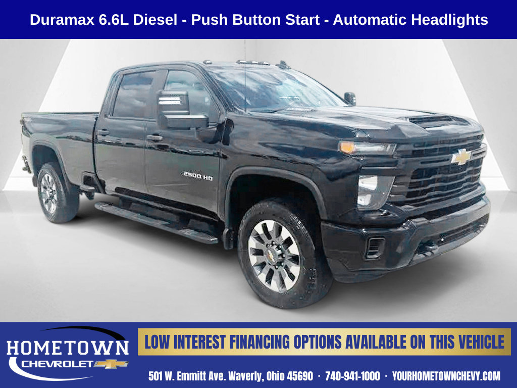 Used 2024 Chevrolet Silverado 2500 Custom w/ Custom Value Package AWD/4WD image 1