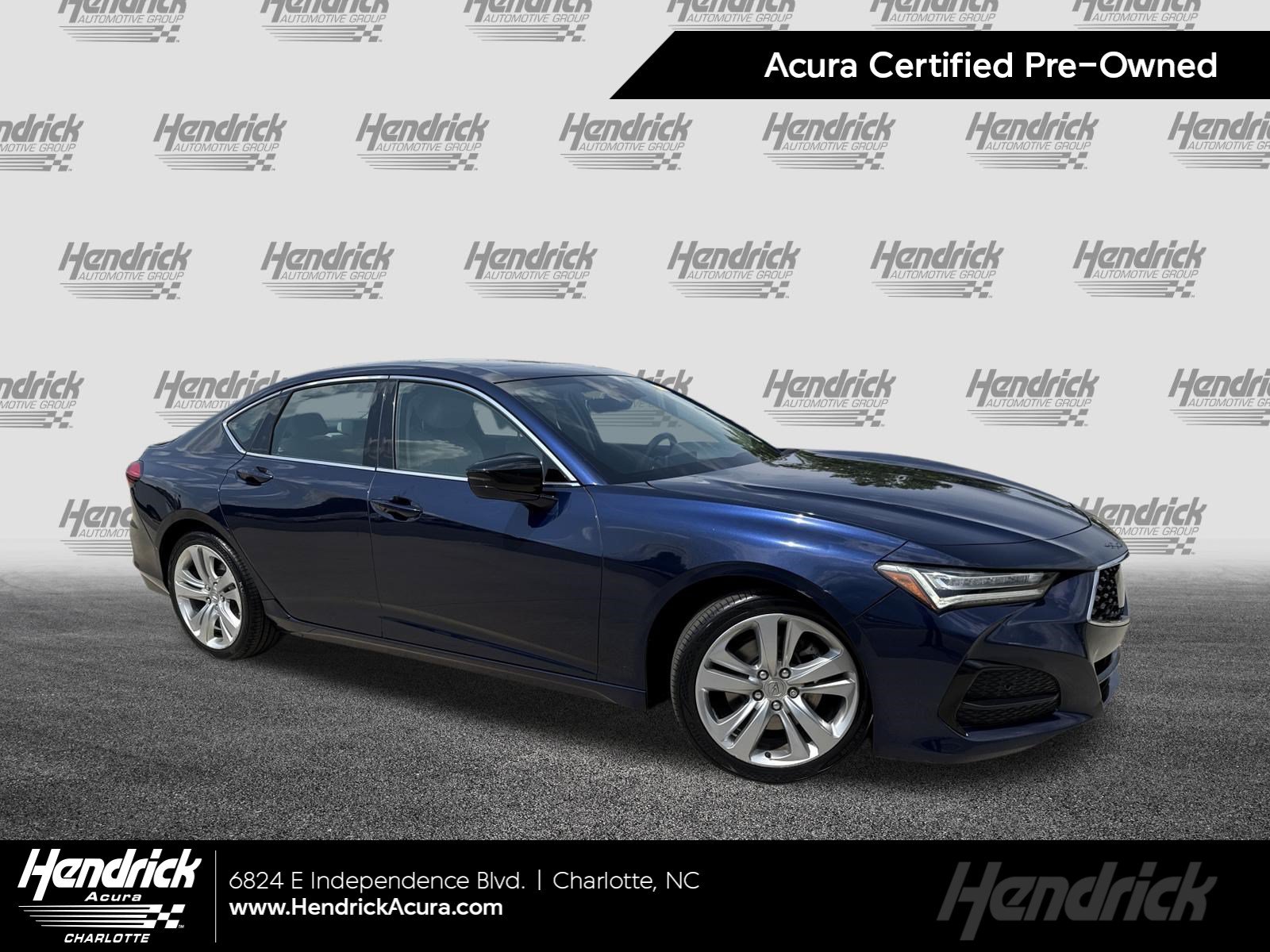 Certified 2021 Acura TLX w/ Technology Package FWD image 1