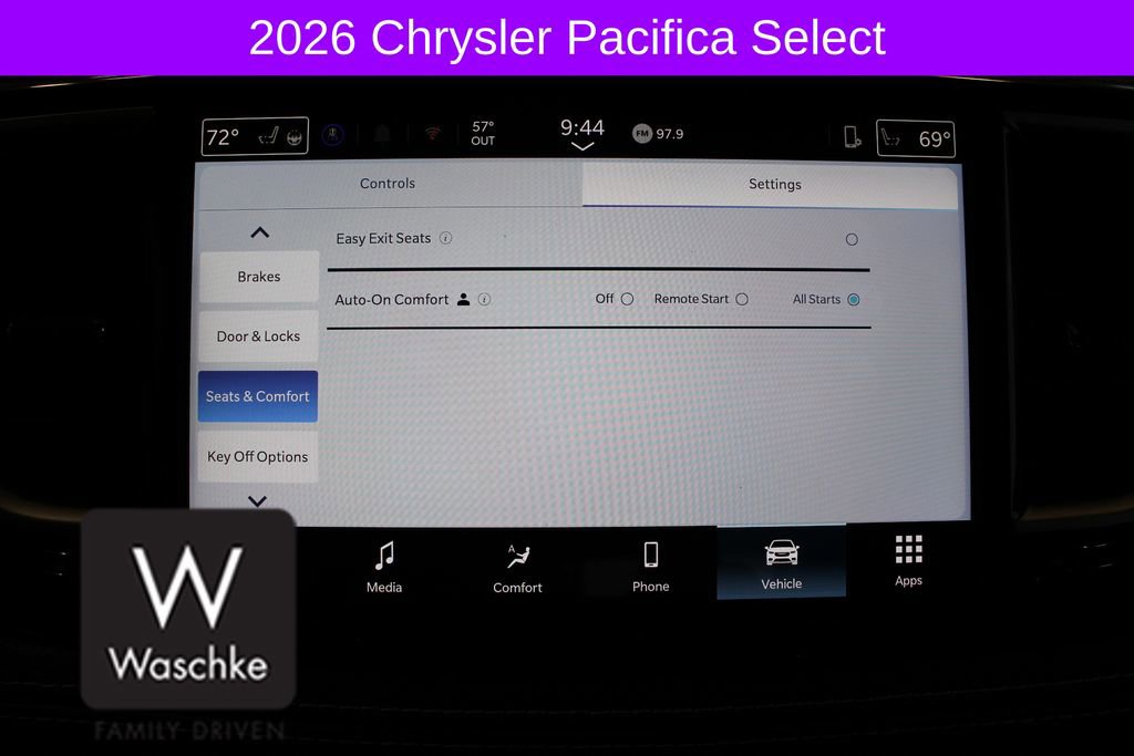 New 2026 Chrysler Pacifica Select image 55