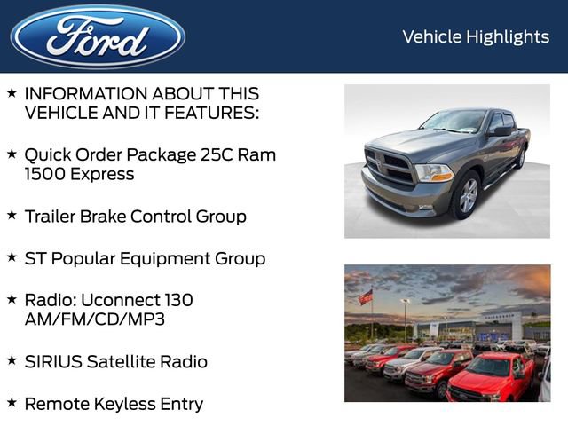 Used 2012 RAM 1500 Express w/ ST Popular Equipment Group image 4