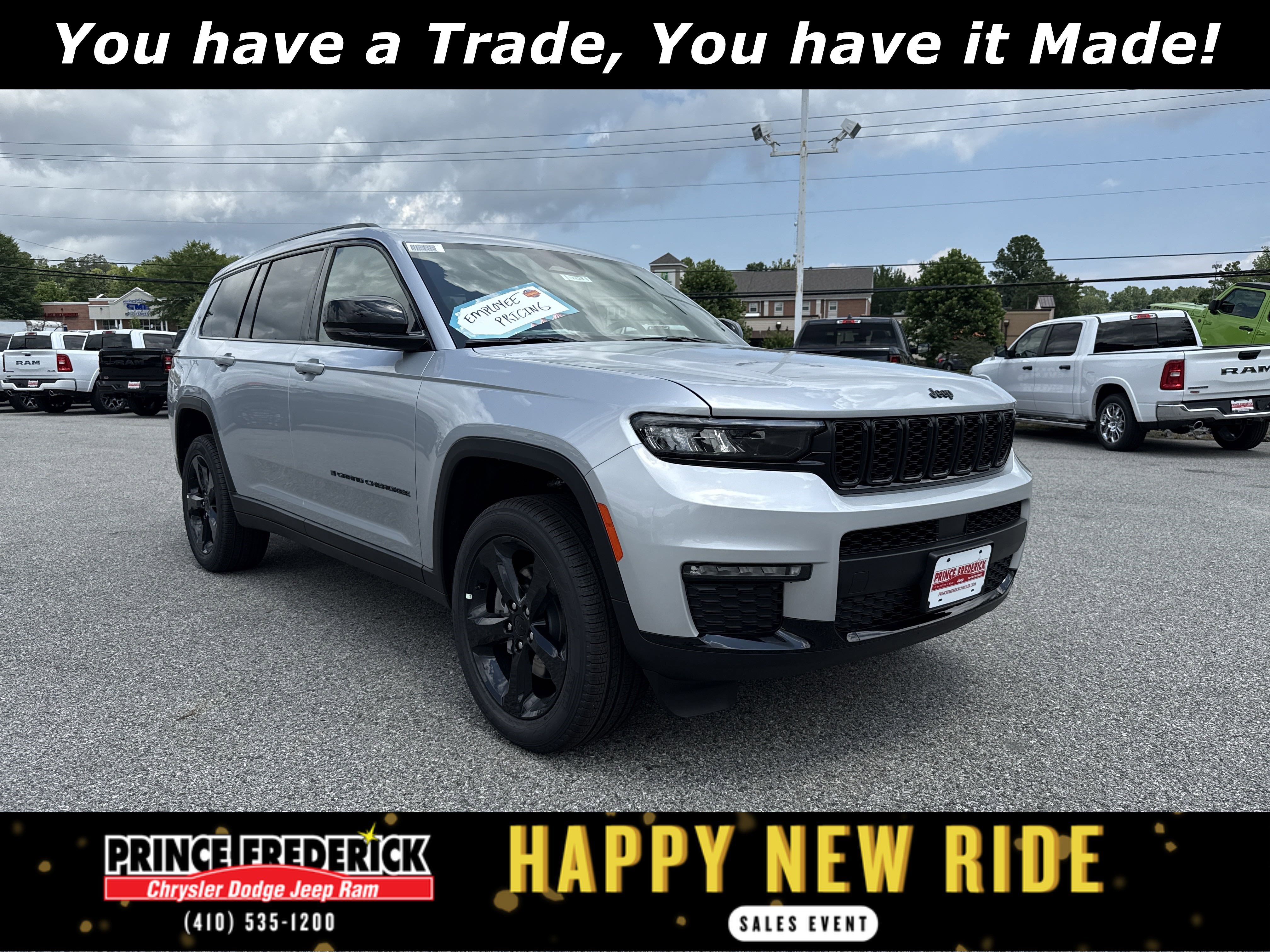 New 2025 Jeep Grand Cherokee L Limited w/ Black Appearance Package