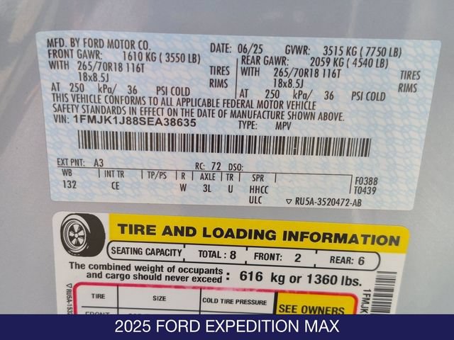Used 2025 Ford Expedition Max Active AWD/4WD image 30