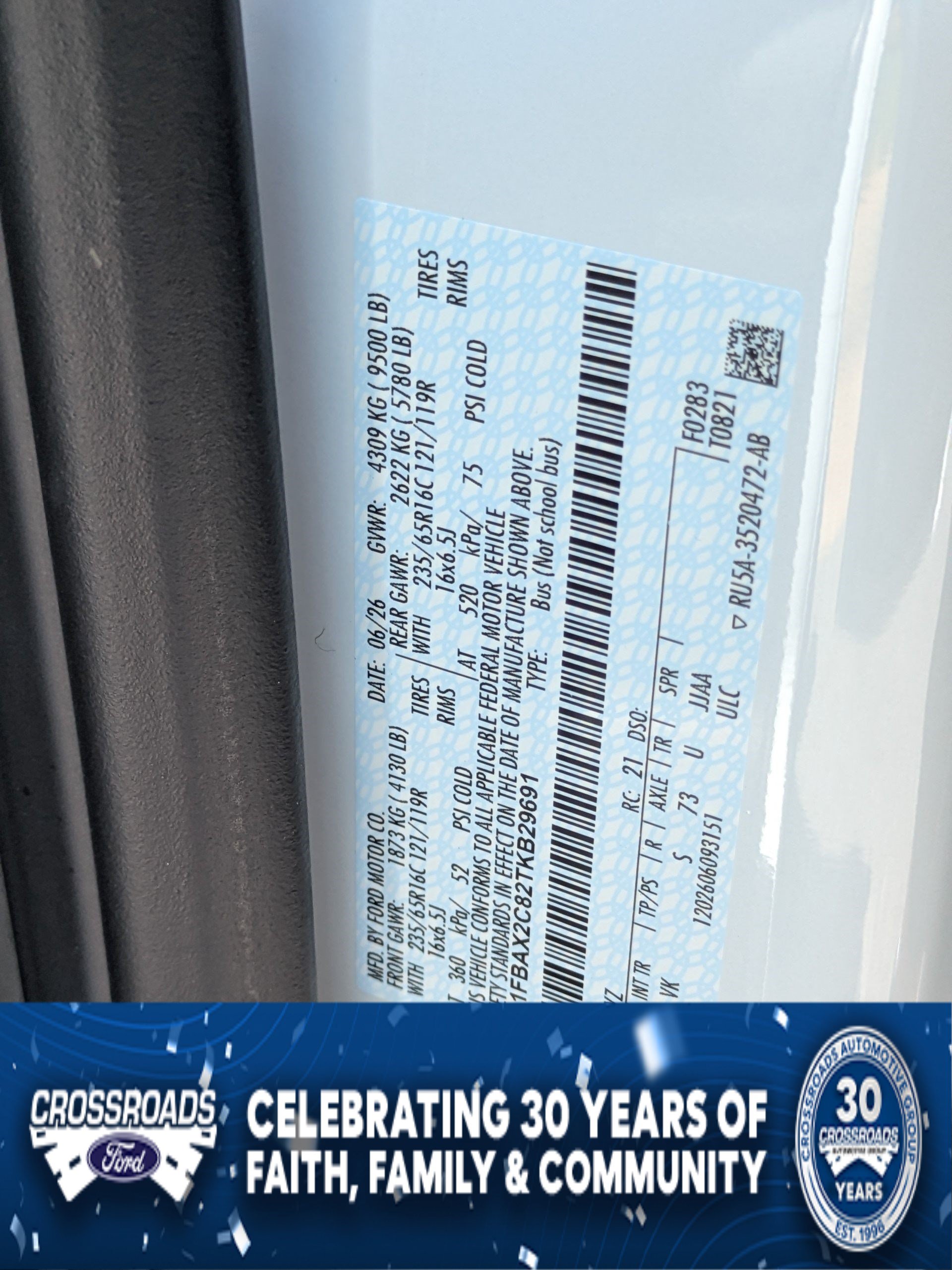 New 2026 Ford Transit 350 XL RWD image 30