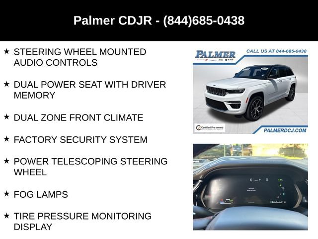 Certified 2022 Jeep Grand Cherokee Summit AWD/4WD image 24