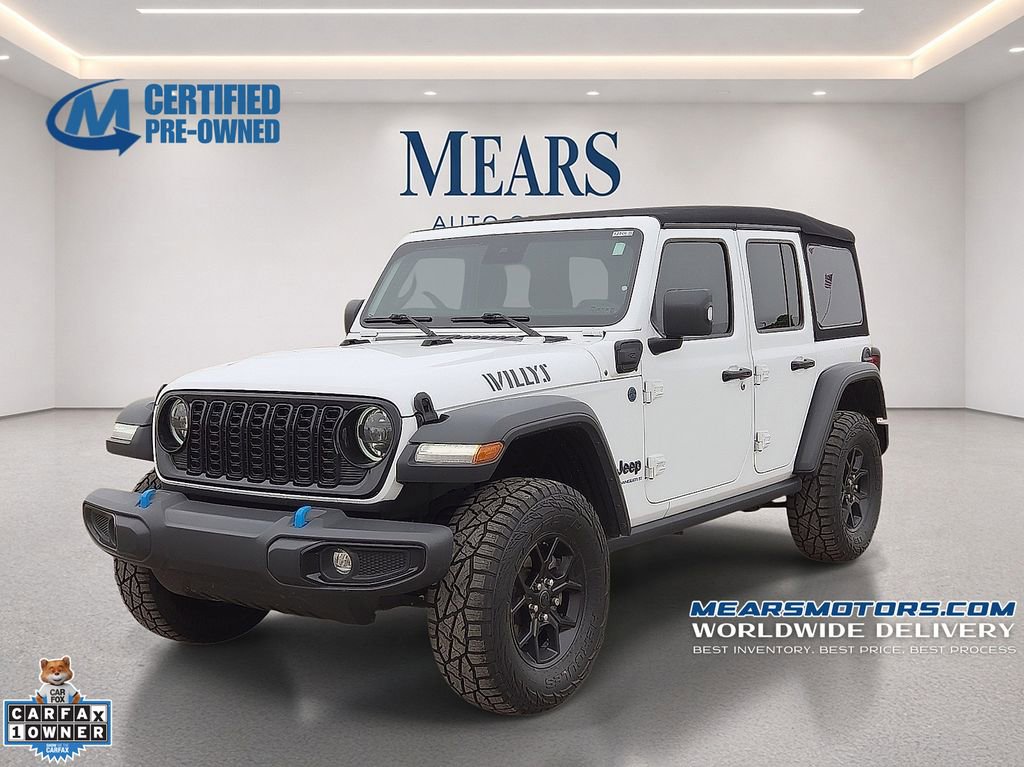 Used 2024 Jeep Wrangler Unlimited AWD/4WD image 1