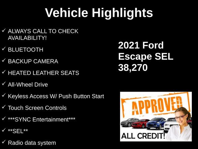 Used 2021 Ford Escape SEL AWD/4WD image 9