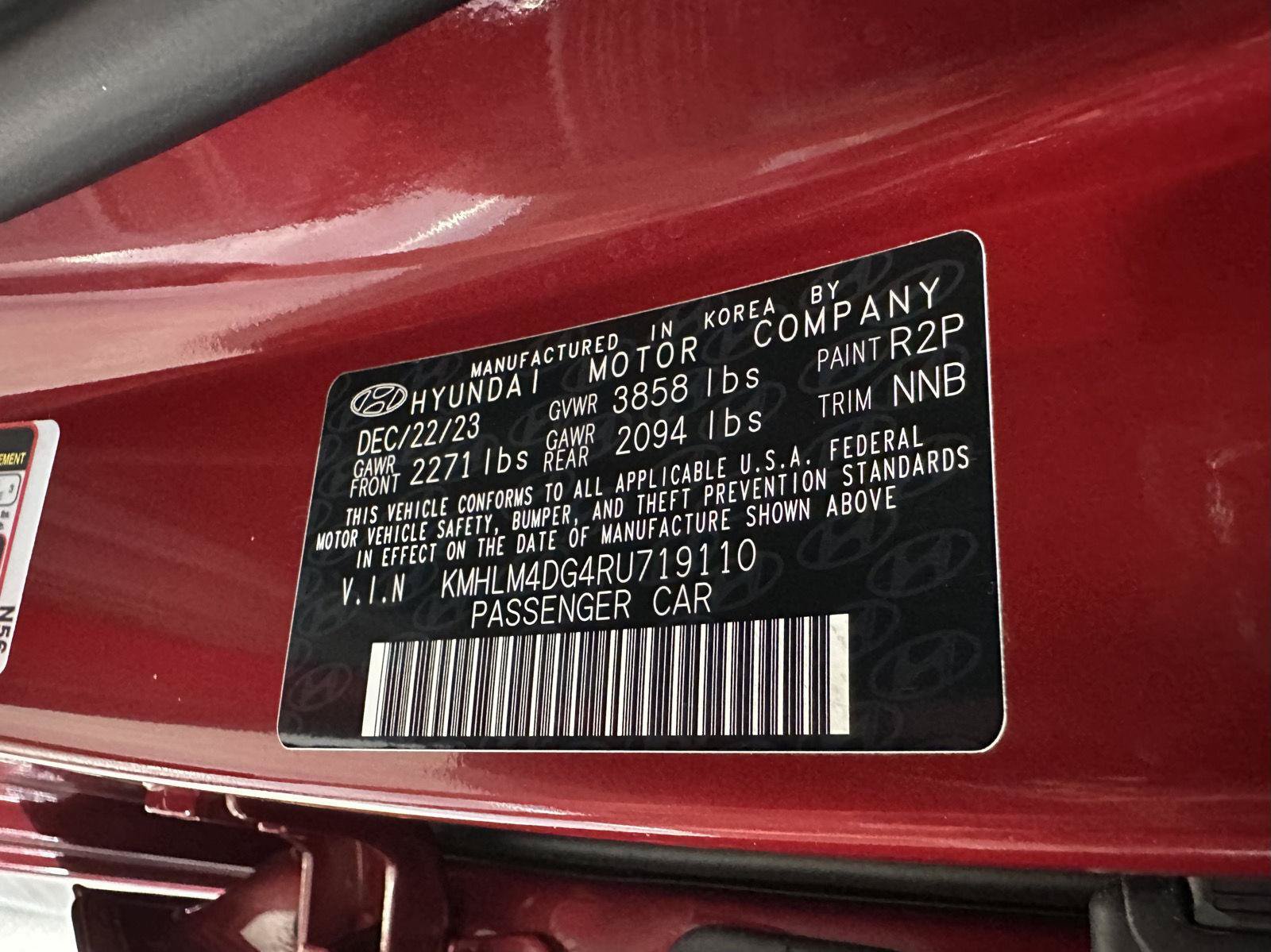 Certified 2024 Hyundai Elantra SEL FWD image 16
