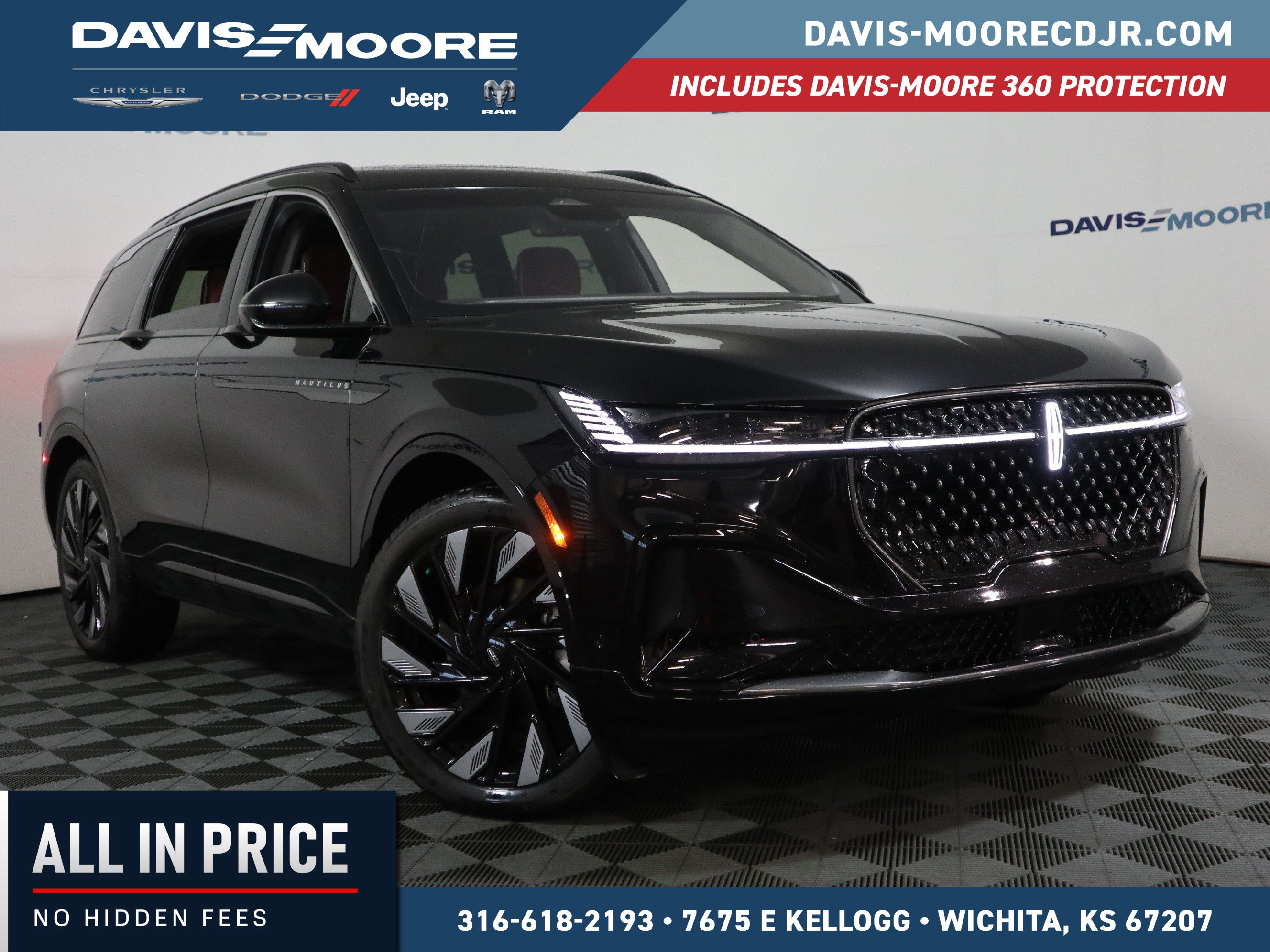 Used 2024 Lincoln Nautilus Black Label w/ Jet Appearance Package (87T)