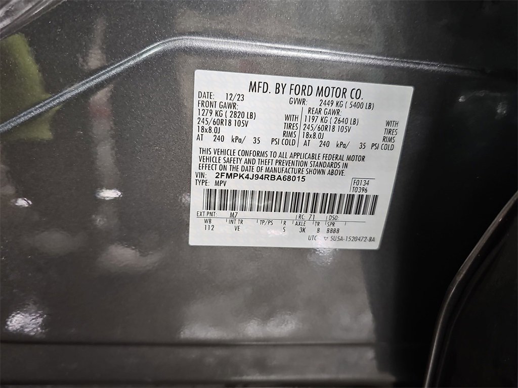 Used 2024 Ford Edge SEL image 34