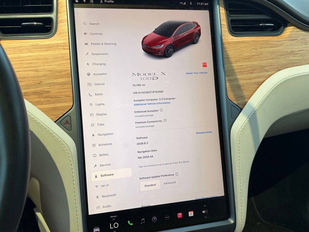 Used 2018 Tesla Model X 100D AWD/4WD image 15