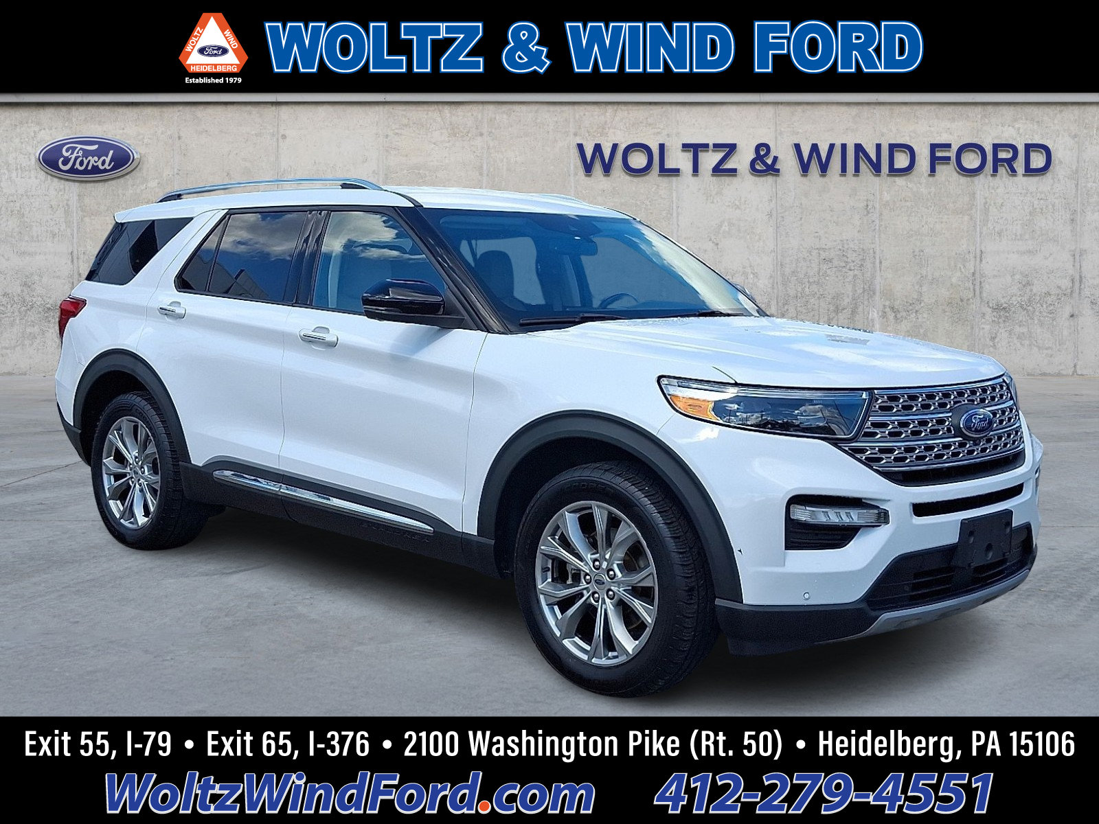 Used 2021 Ford Explorer Limited w/ Equipment Group 301A