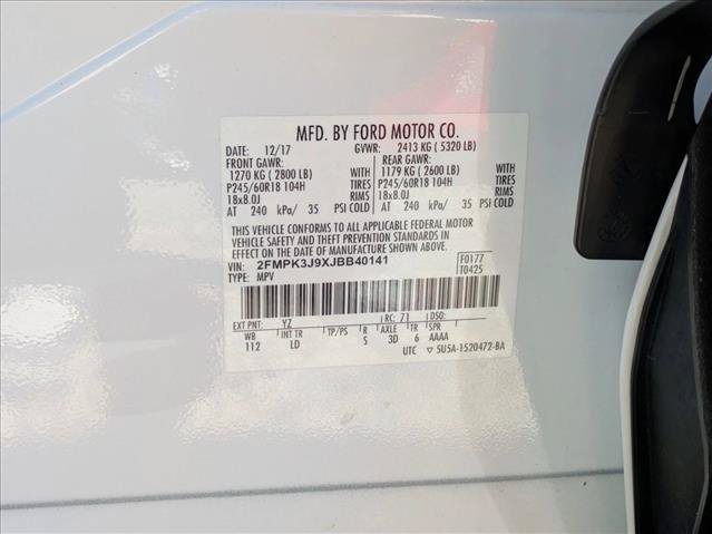 Used 2018 Ford Edge SEL w/ Equipment Group 201A FWD image 25