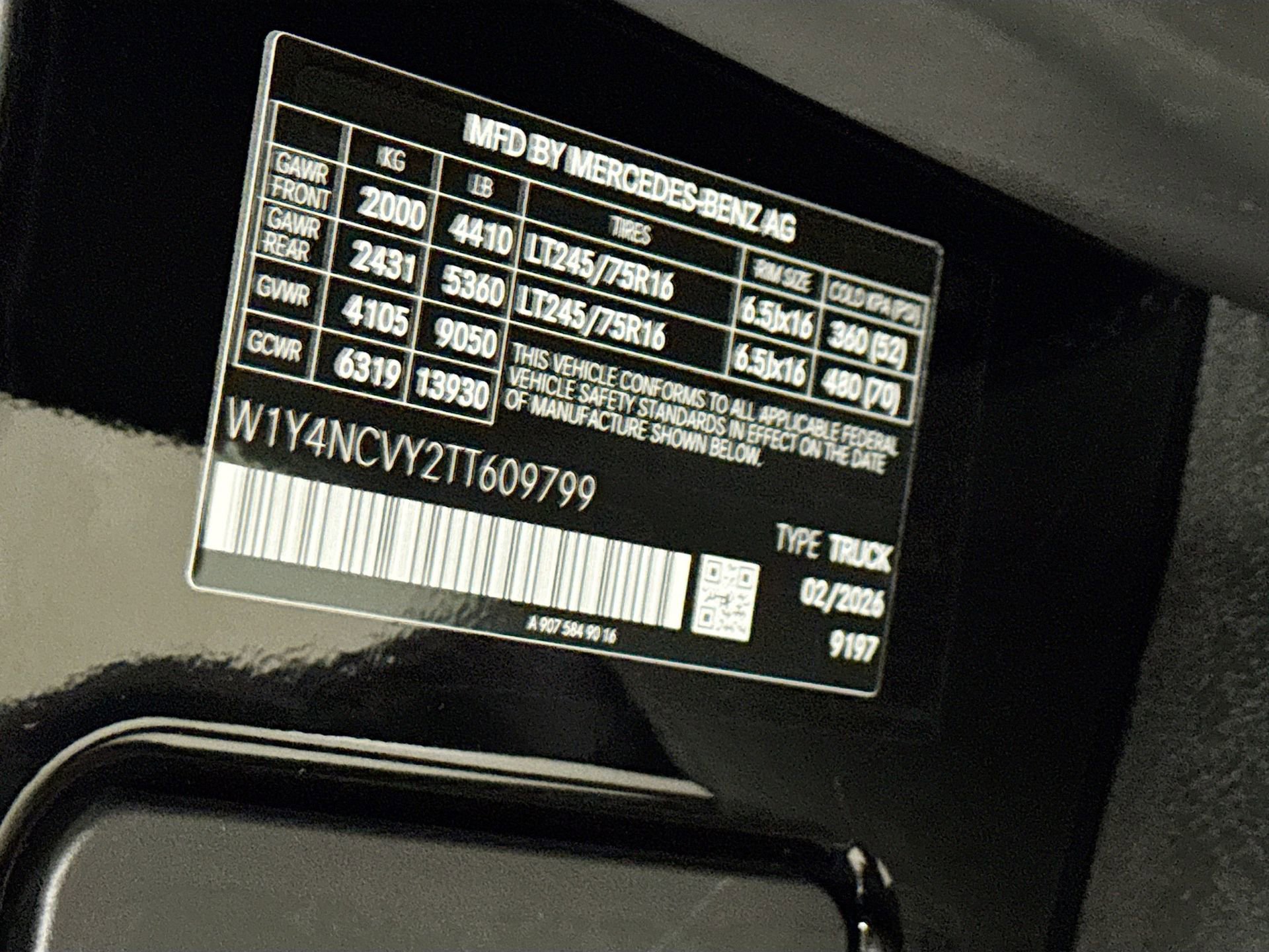 Used 2026 Mercedes-Benz Sprinter 2500 image 28