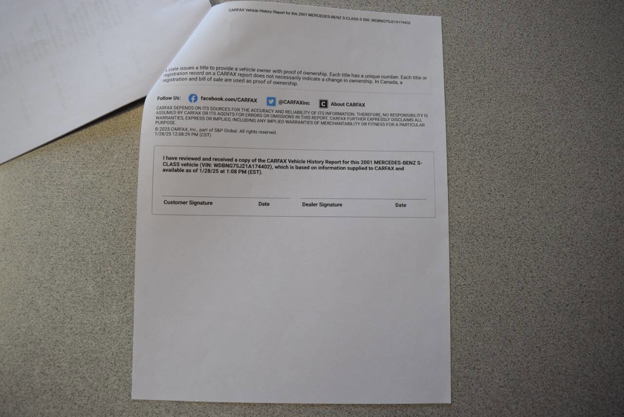 Used 2001 Mercedes-Benz S 500 image 83