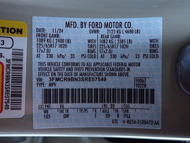 Used 2025 Ford Bronco Sport Big Bend image 13