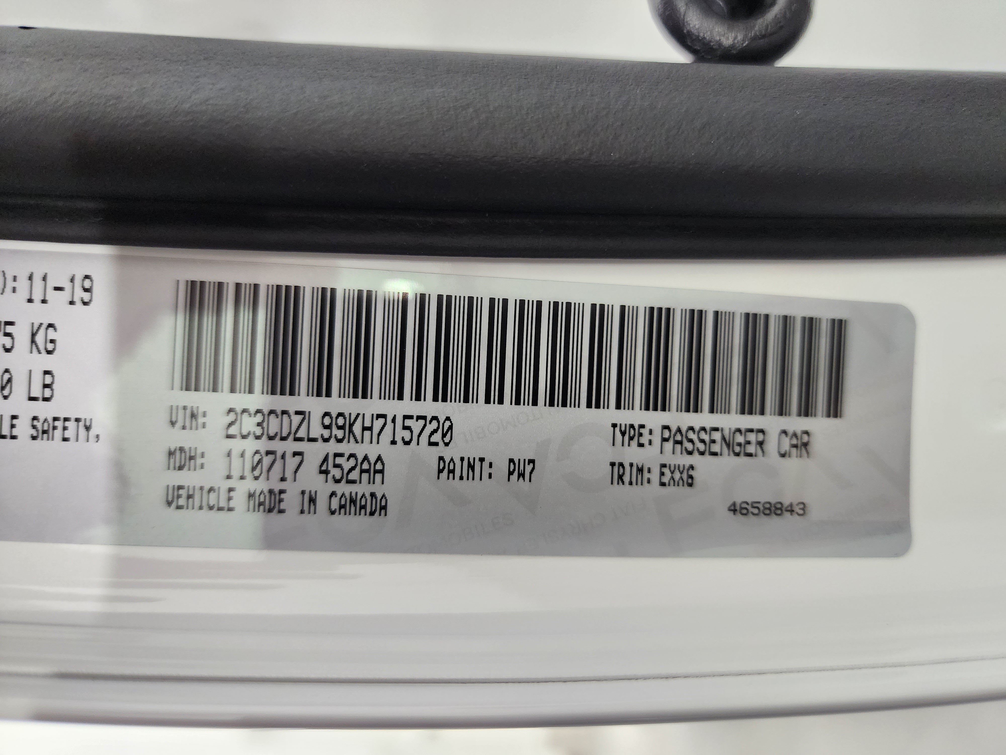 Used 2019 Dodge Challenger SRT Hellcat Redeye RWD image 59