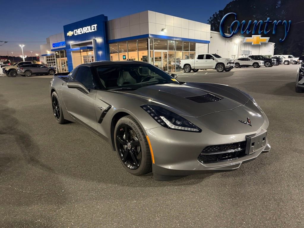 Used 2015 Chevrolet Corvette Stingray Coupe w/ 3LT Preferred Equipment Group RWD image 1