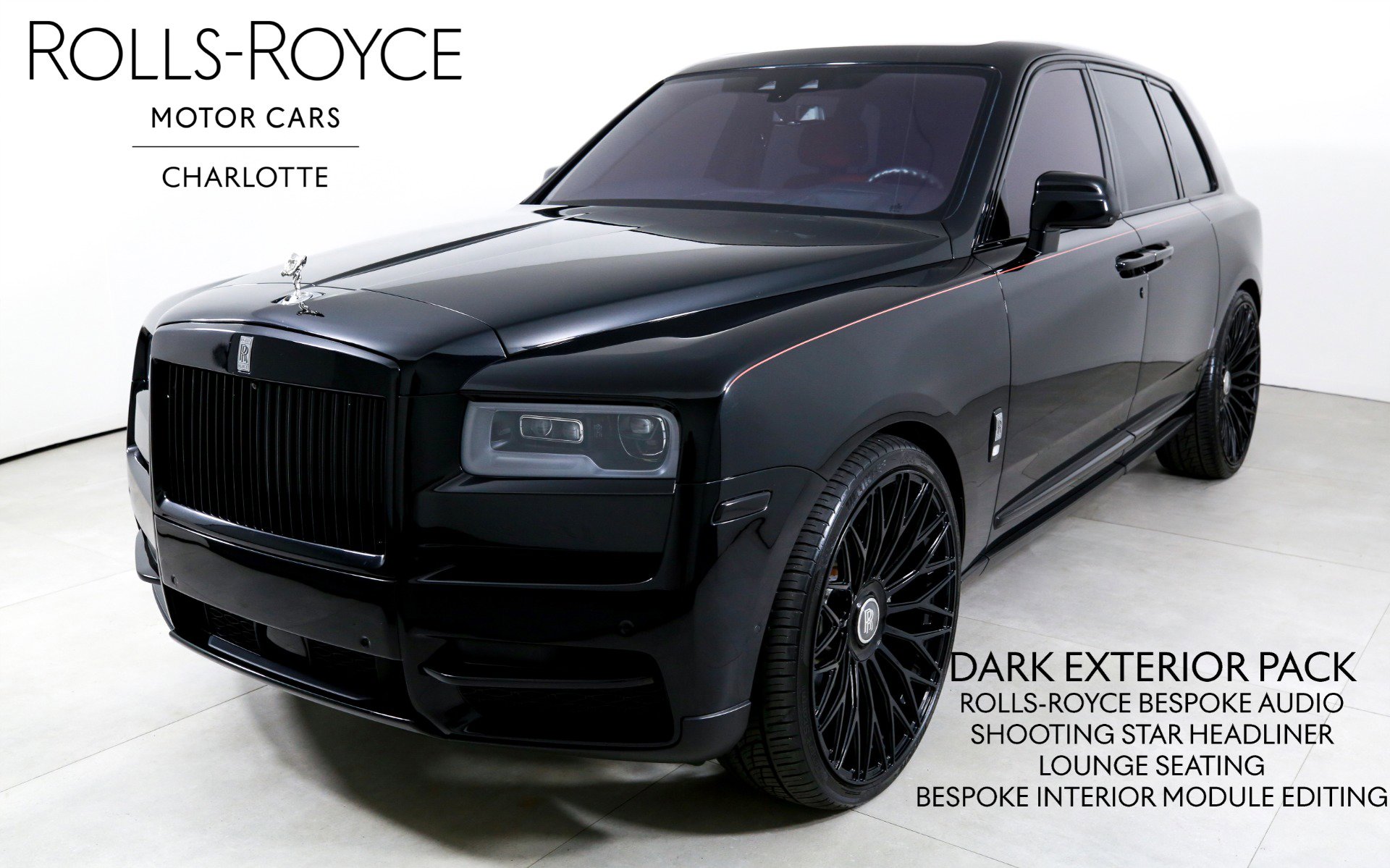 Certified 2022 Rolls-Royce Cullinan w/ Dark Exterior Package image 1
