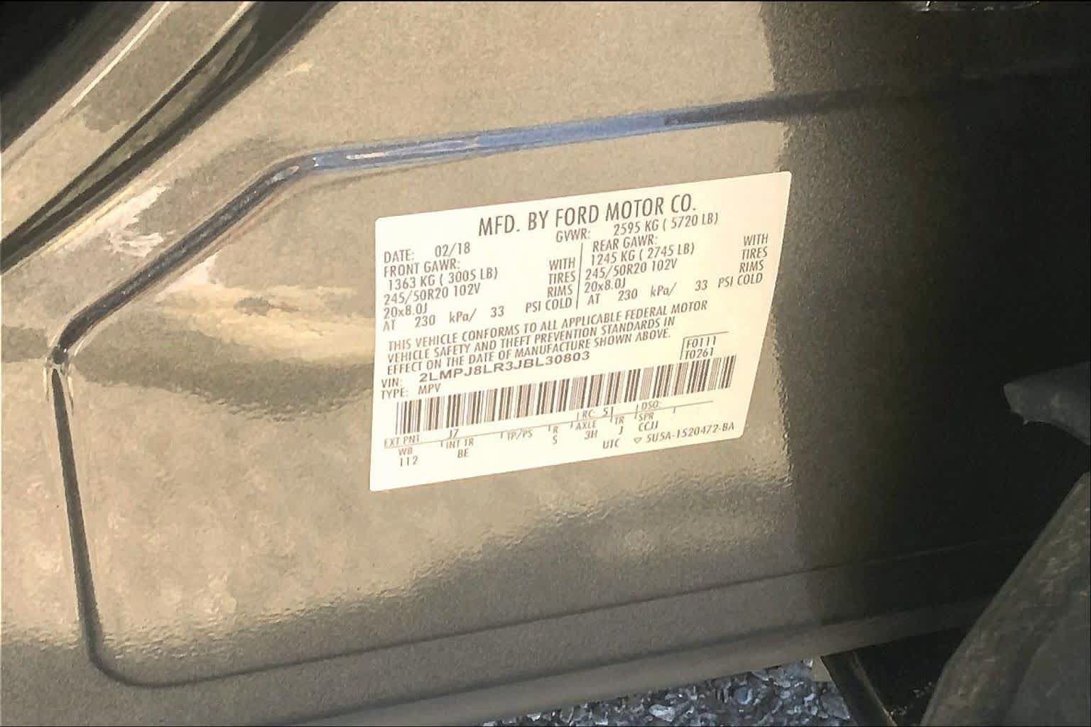 Used 2018 Lincoln MKX Reserve AWD/4WD image 32