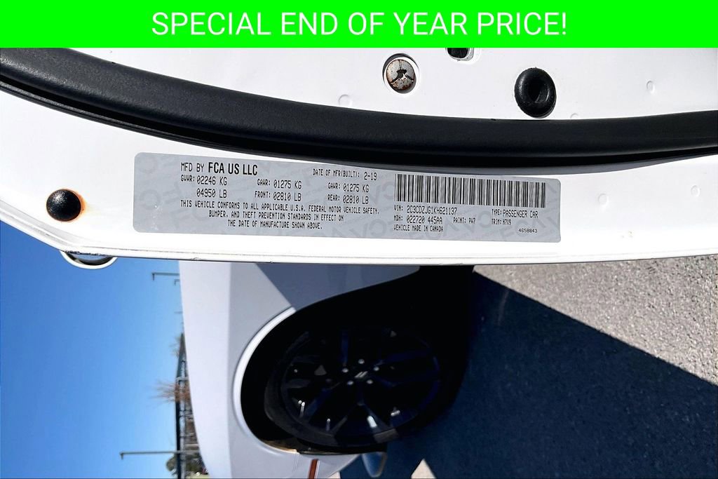 Used 2019 Dodge Challenger GT w/ Blacktop Package image 19