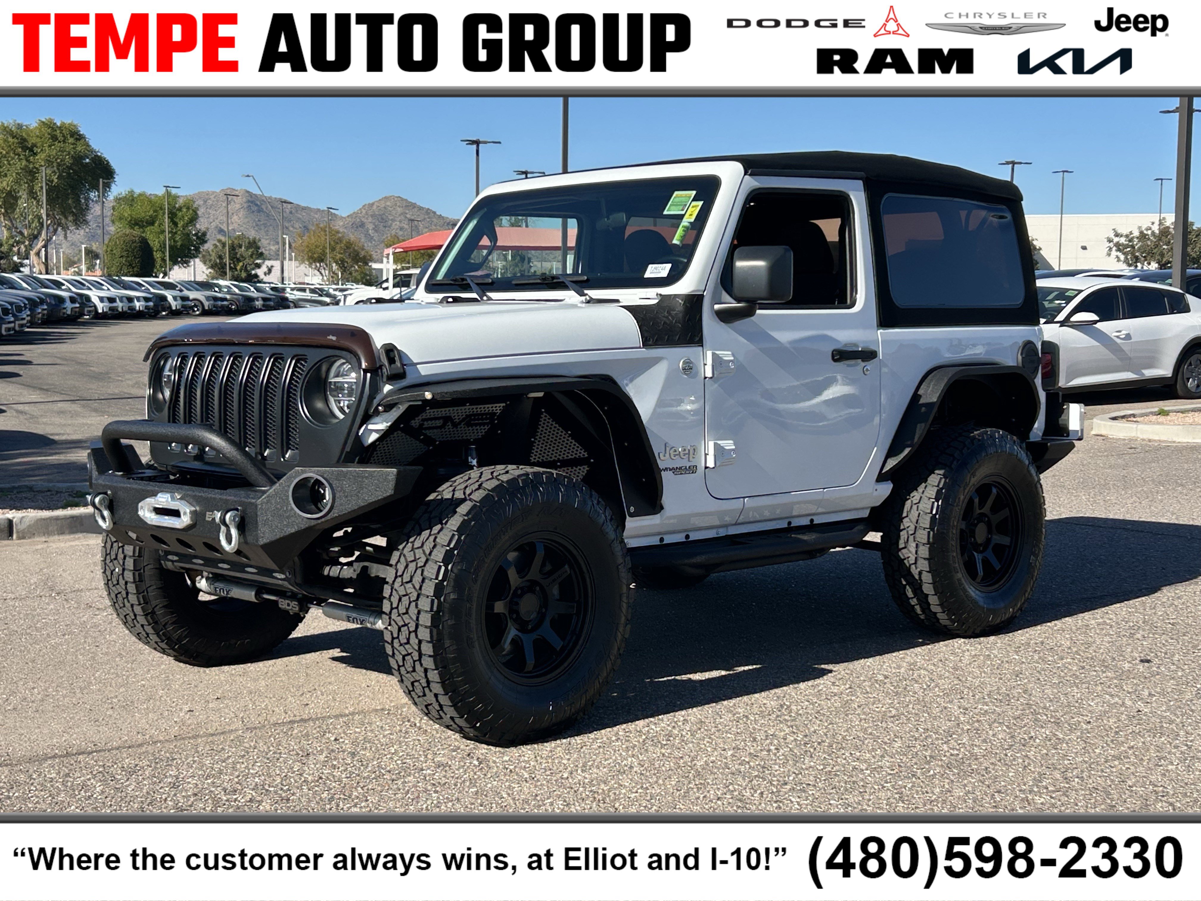 Certified 2020 Jeep Wrangler Sport image 1