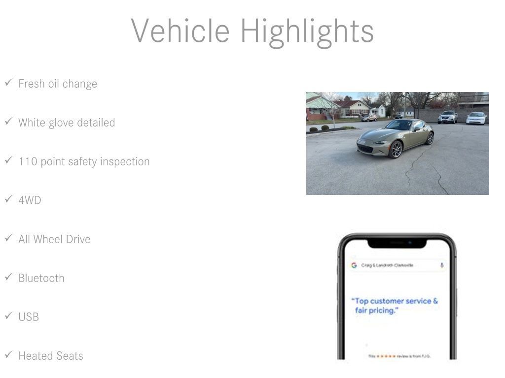 Used 2023 MAZDA MX-5 Miata Grand Touring w/ Weather Package image 6