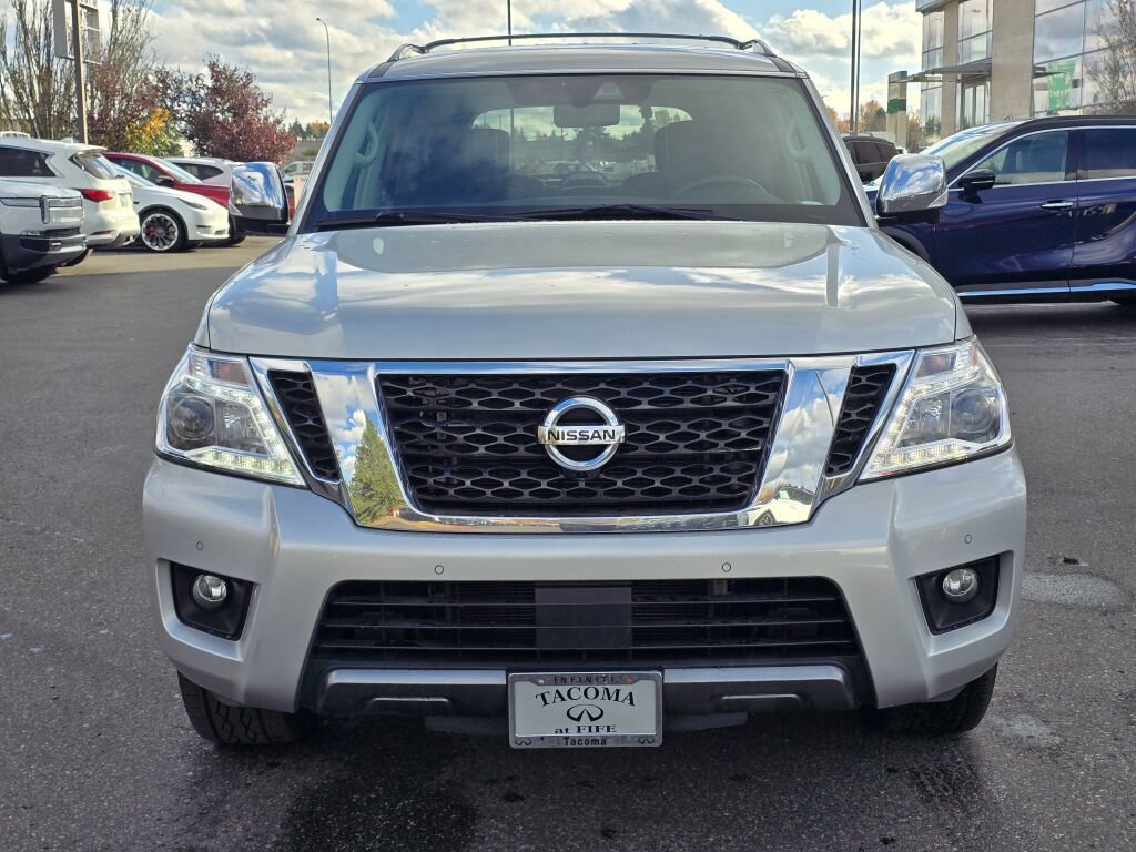 Used 2019 Nissan Armada Platinum w/ Captain's Chairs Package image 2