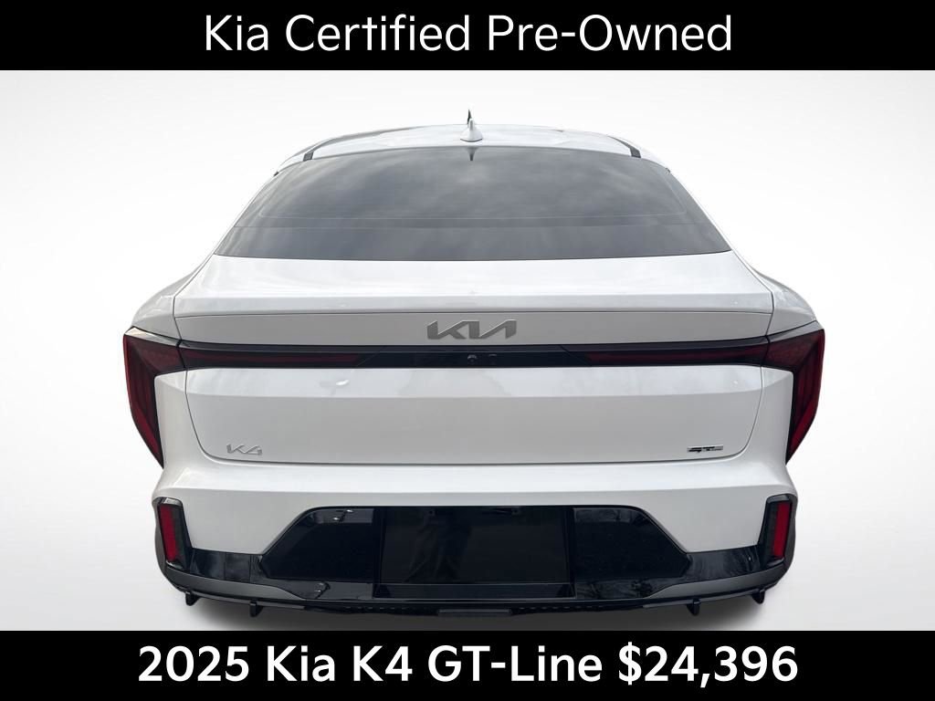 Certified 2025 Kia K4 GT-Line w/ GT-Line Sunroof Package image 5