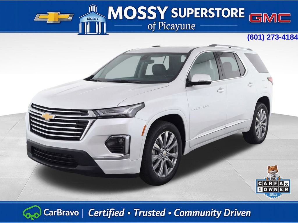 Used 2023 Chevrolet Traverse Premier w/ LPO, Floor Liner Package image 1