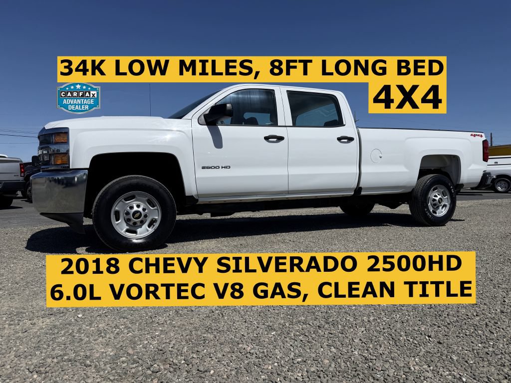 Used 2018 Chevrolet Silverado 2500 W/T AWD/4WD image 1