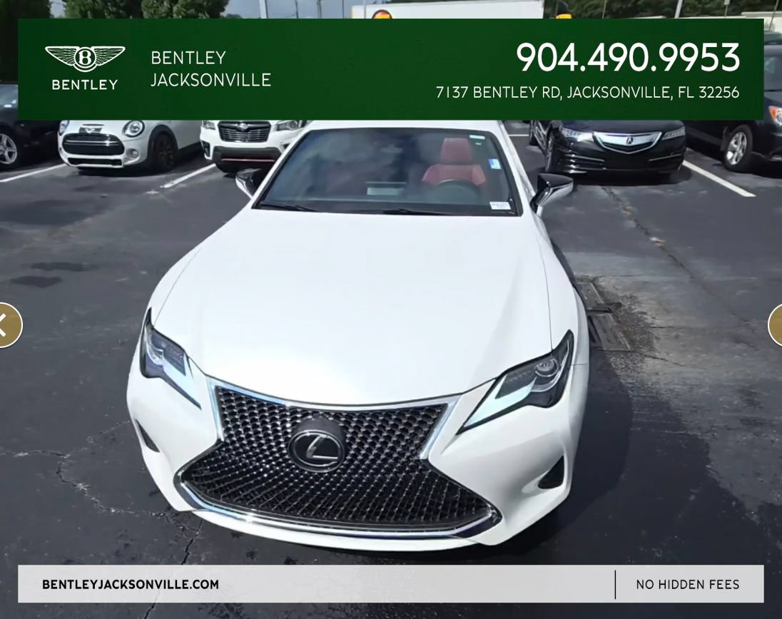 Used 2024 Lexus RC 300 w/ Premium Package